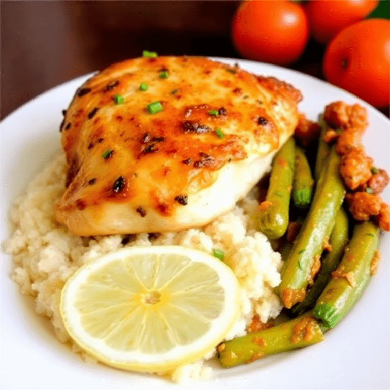 One-Pan Lemon Garlic Chicken